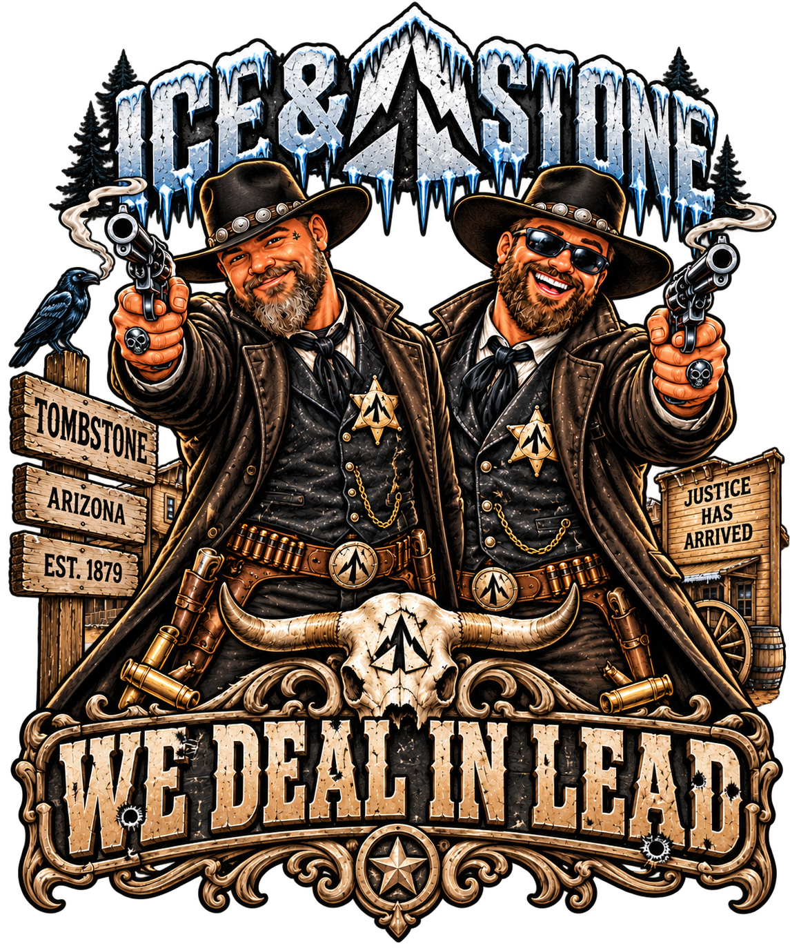 We Deal in Lead — Ice & Stone crossover
